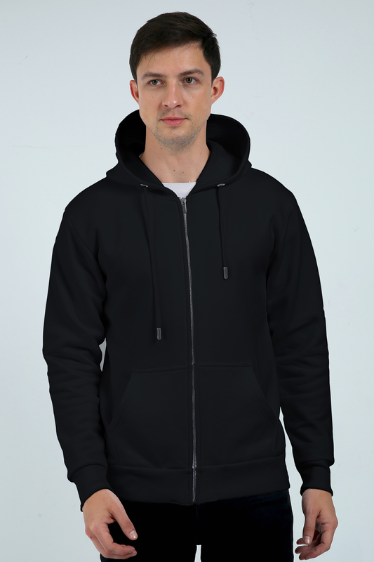 Vagabond Black Unisex Heavyweight Zip Hoodie