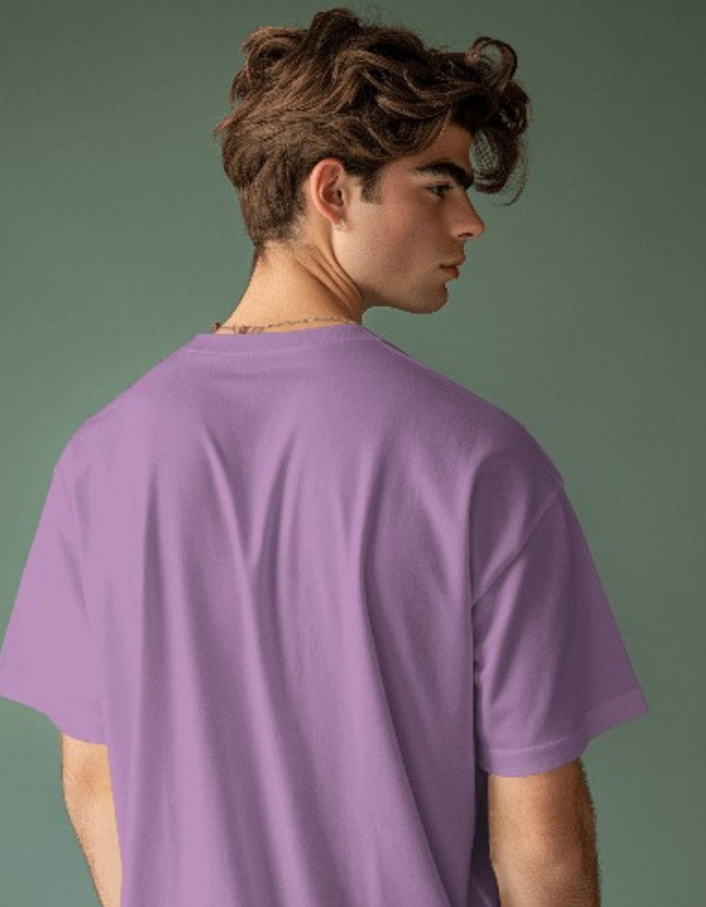 Earned Lavender Oversize Vagabond us Gym T-shirt